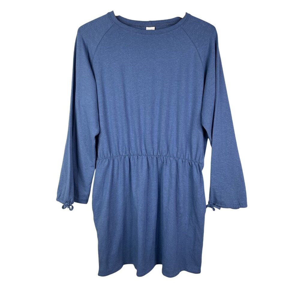 SMASH + TESS Women's Steel Blue Lilah Cargo Dress NWT Large